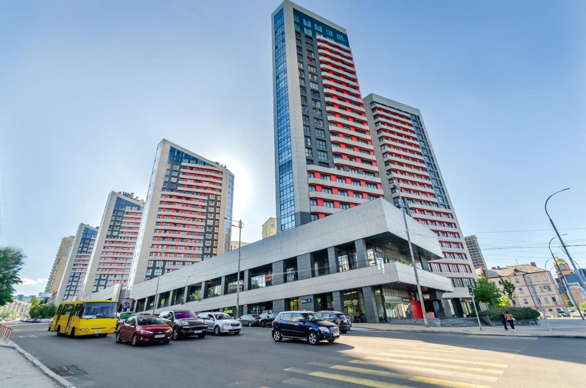 Petrovdom 41B-59B-90B-77B Stunning City View Apartments At Rc Kvartet, Central Railway Station Kijów Zewnętrze zdjęcie